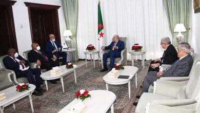 Pictures.. The Speaker of the Zimbabwean Parliament ends his visit to Algeria - Al-Hiwar Al-Jazairia