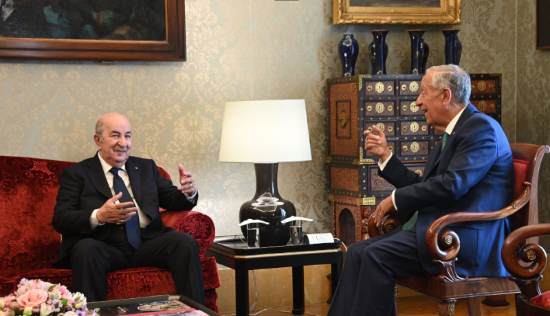 The Portuguese President holds a dinner banquet in honor of President Tebboune - Al-Hiwar Al-Jazaeryia