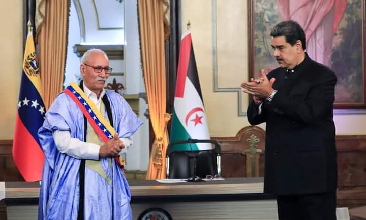 The Venezuelan President renews his country's unwavering support for the struggle of the Sahrawi people to gain their independence - Al-Hiwar Al-Jazaeryia