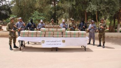 The army confronts an attempt to flood Algeria with large quantities of drugs - Al-Hiwar Al-Jazaeryia