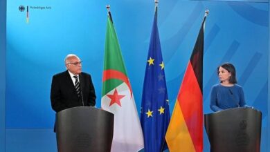 Ataf is on a working visit to Germany at the end of his European tour - Al-Hiwar Algeria
