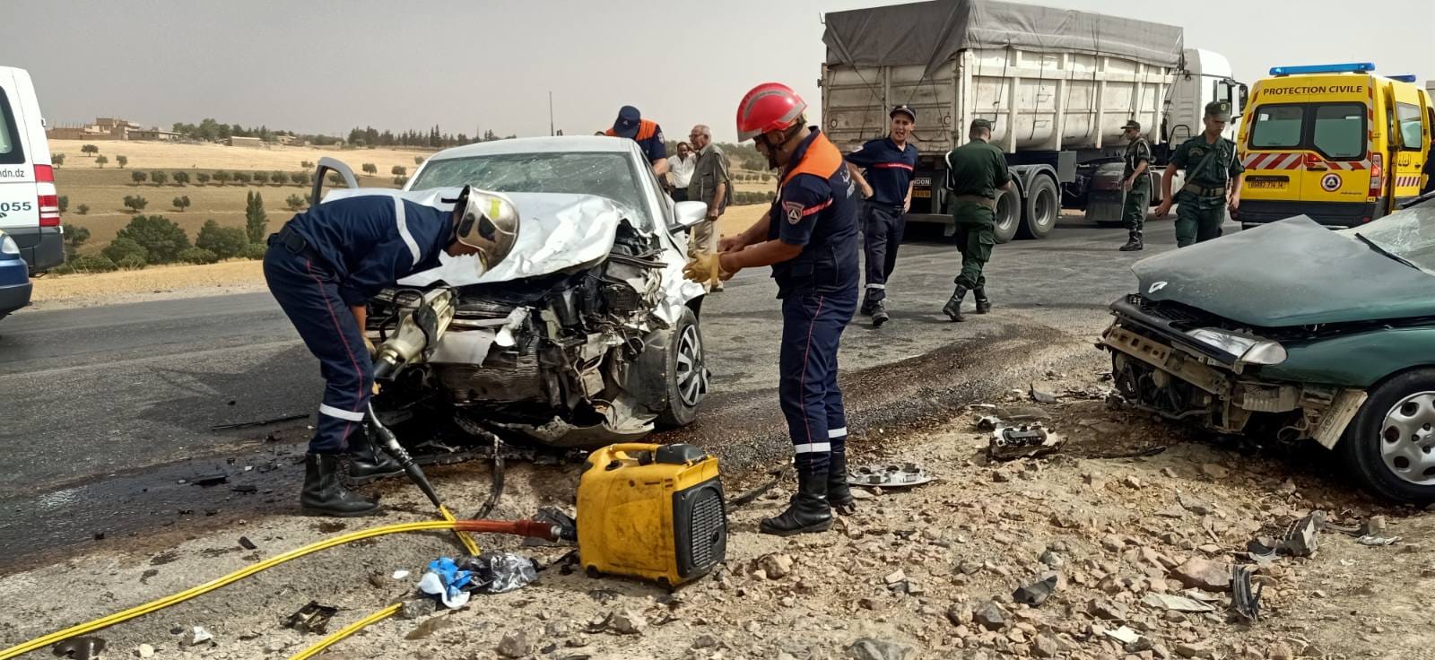 Civil Protection: 04 deaths and 138 injured in traffic accidents within two days - Al-Hiwar Algeria