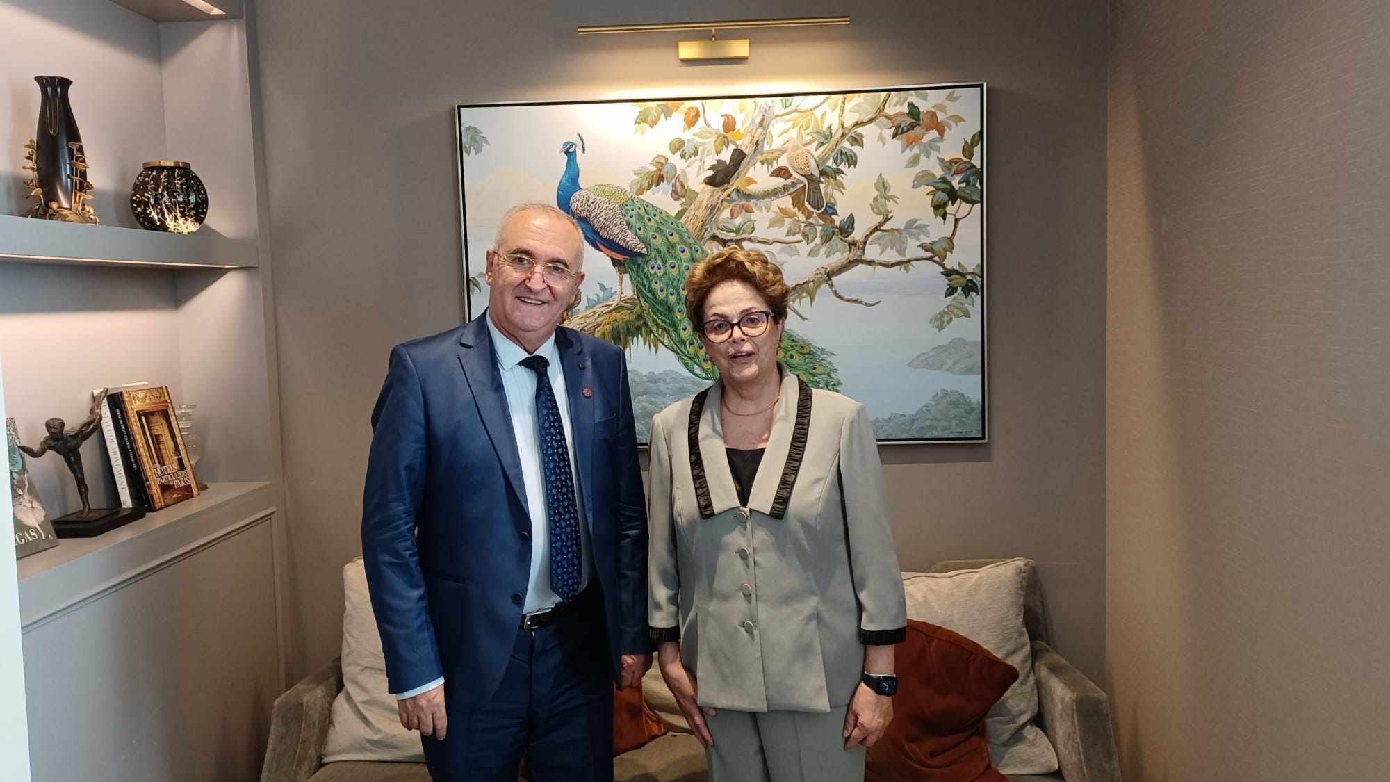 Fayed meets with the President of the New Development Bank - Al-Hiwar Algeria