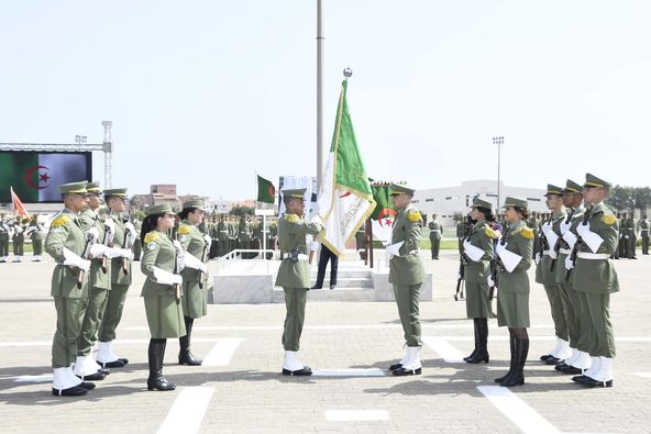 In pictures.. Major General Sedan honors the graduation of batches at the Algerian Polytechnic Military School - Al-Hiwar