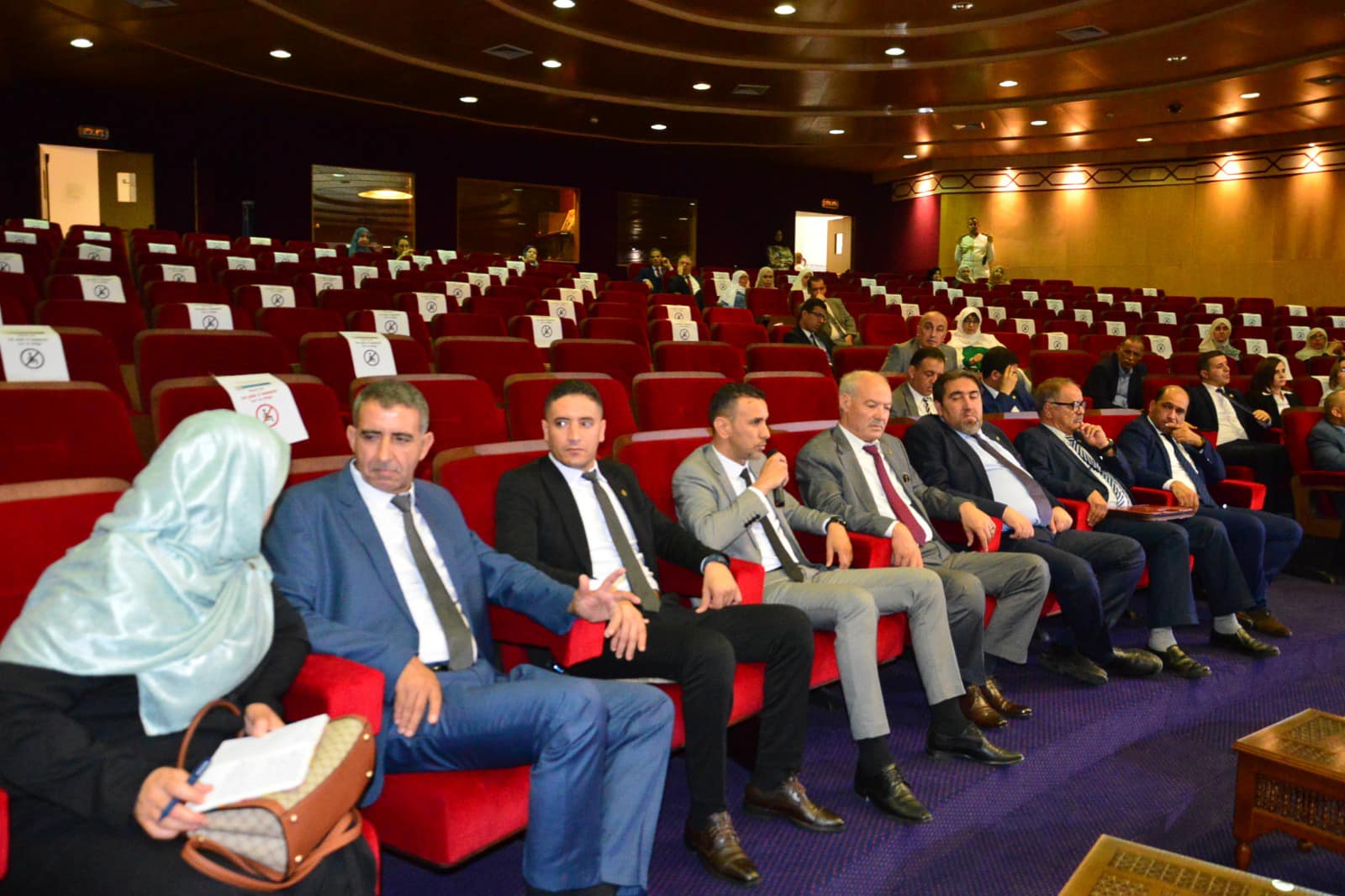 Pictures.. A delegation from the Legal Affairs Committee on a media visit to the headquarters of the Constitutional Court - Al-Hiwar Algeria