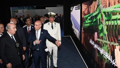 The President of the Republic visits the start-up space at the Algiers International Fair - Al-Hiwar Al-Jazairia