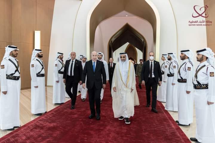 Algeria-Qatar... Distinctive fraternal relations and a common will to consolidate cooperation - Al-Hiwar Algeria