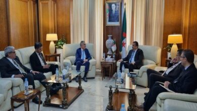 Arkab receives the President of the Algerian-American Business Council - Al-Hiwar Al-Jazairia