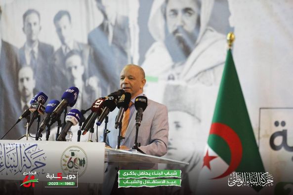 Bengrina calls for uniting efforts to preserve Algeria's new gains - Al-Hiwar Al-Jazaeryia