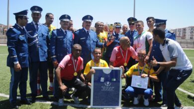 In pictures, the police team of the southeastern region of Ouargla is crowned with the Algerian Police Football Cup - Al-Hiwar Al-Jazairia