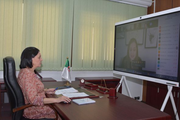 MP Elimi participates in the meeting of the Bureau of the Forum of Women Parliamentarians of the Inter-Parliamentary Union - Al-Hiwar Algeria