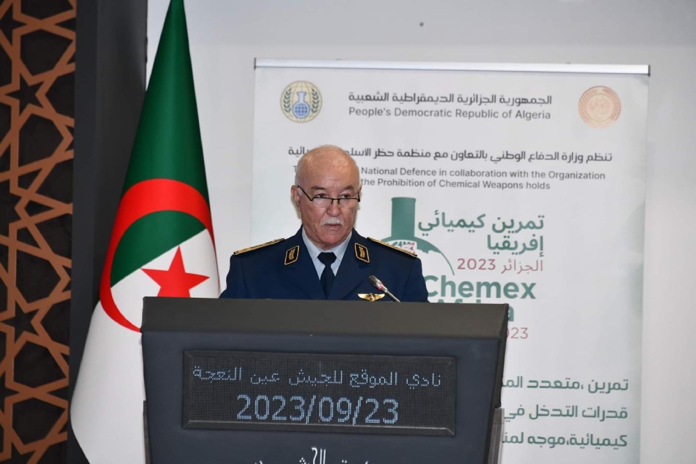 Opening of the multi-component exercise “CHEMEX AFRIQUE” in Algeria