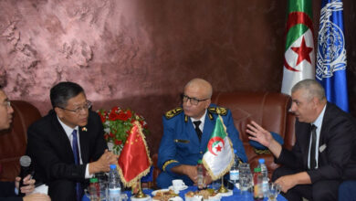 A delegation of Chinese police hosted by the Algerian Directorate General of National Security - Al-Hiwar