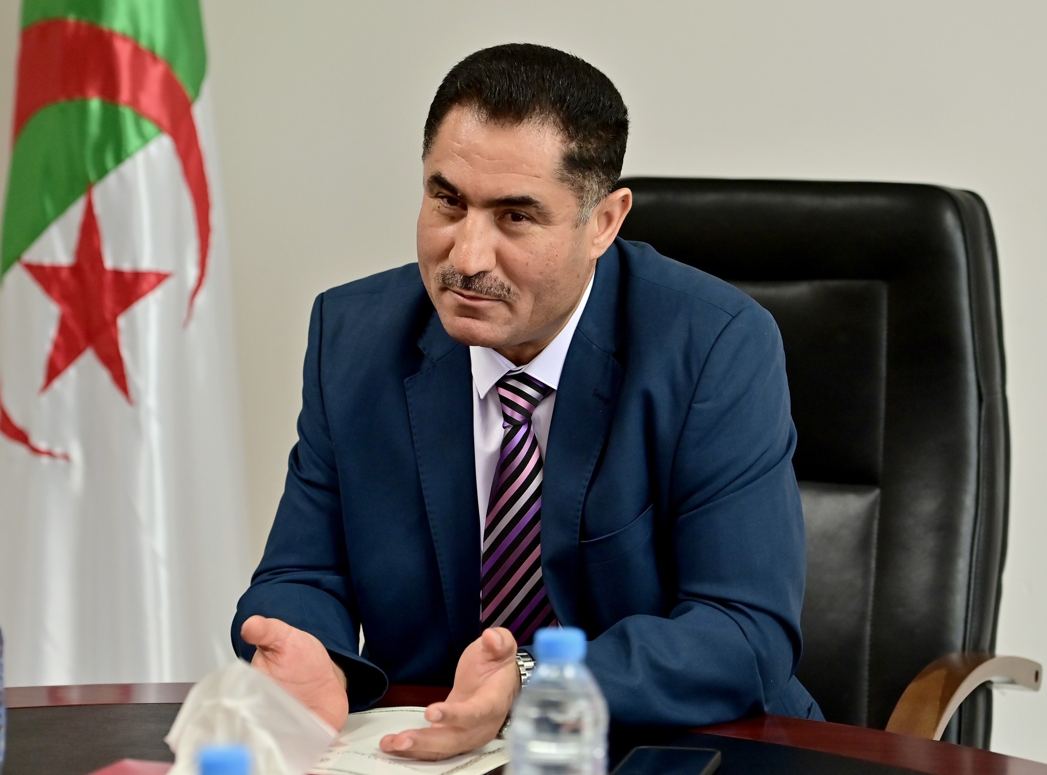 In pictures: The Minister of Communications meets with officials and directors of national newspapers - Al-Hiwar Algeria