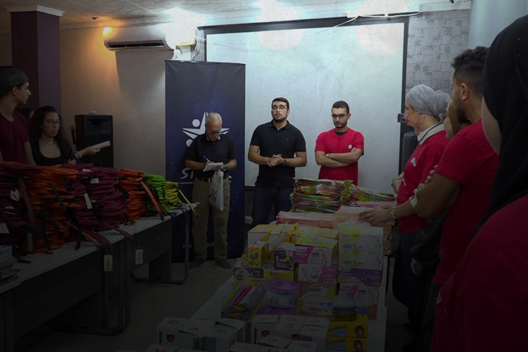 LG and Sidra Association initiative to donate school supplies