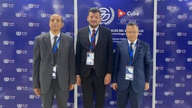 Minister of Higher Education Kamal Badari reviews with his Cuban counterpart ways to enhance cooperation between the universities of the two countries - Algerian Dialogue