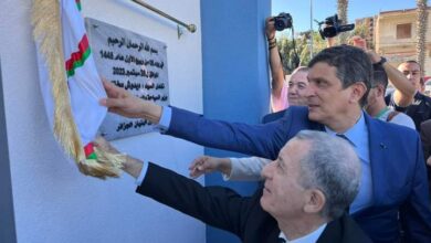 Minister of Tourism, Mokhtar Didouche, inaugurates the Mercure Hotel in Ain Al-Benyan - Al-Hawar, Algeria