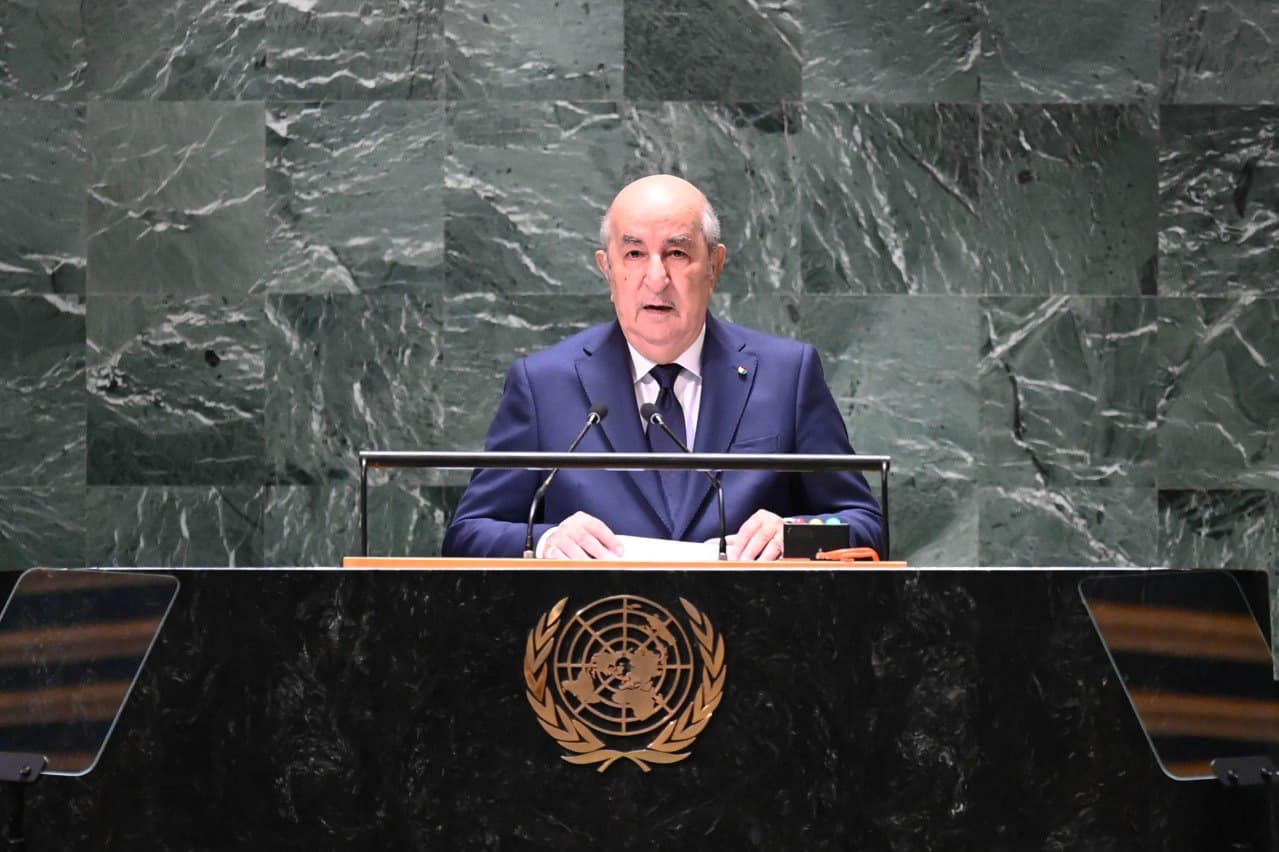 President Tebboune pleads with the United Nations for a new international order - Algerian Dialogue