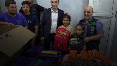 The Smiley Caravan... a solidarity initiative to distribute school supplies