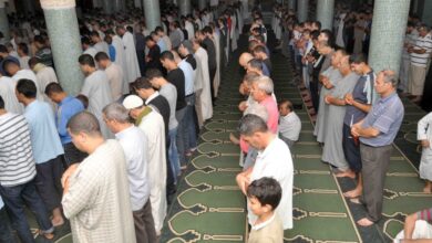 Algerians perform the rain prayer through the nation’s mosques