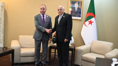 Attaf receives Al-Taher Al-Baour, who is in charge of managing the work of the Ministry of Foreign Affairs in Libya - Al-Hiwar Algeria