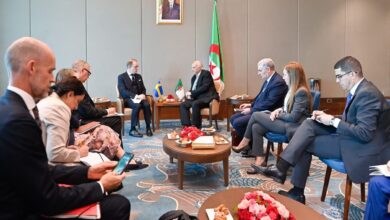 Attaf receives the Swedish Foreign Minister - Algerian Dialogue