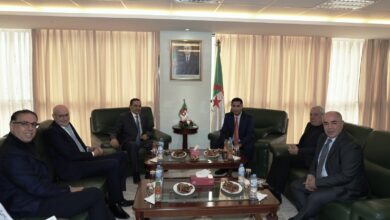 In pictures: Laqab receives the Director General of the MBC Complex and his accompanying delegation - Al-Hiwar Algeria