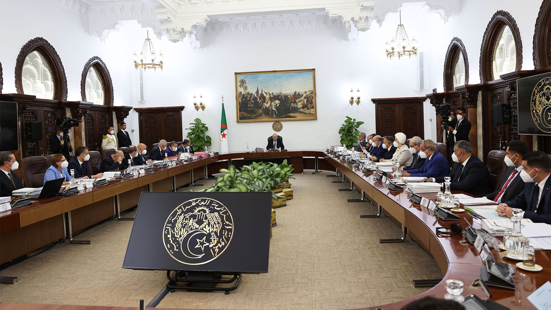Outcomes of the Council of Ministers meeting... - Al-Hiwar Algeria