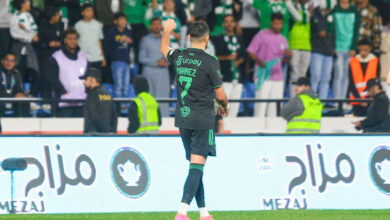 Mahrez scores and reconciles with Saudi Al-Ahly fans