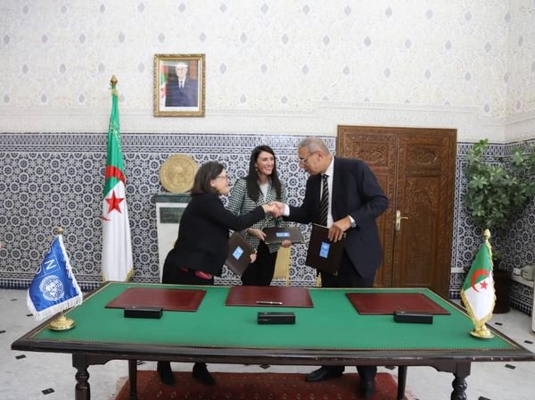 A cooperation project between the Ministry of Justice and the United Nations Development Program - Algerian Dialogue