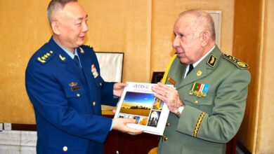 Lieutenant General Saeed Chengriha meets with the head of the Equipment Development Department of the Chinese Central Military Commission - Algerian Dialogue