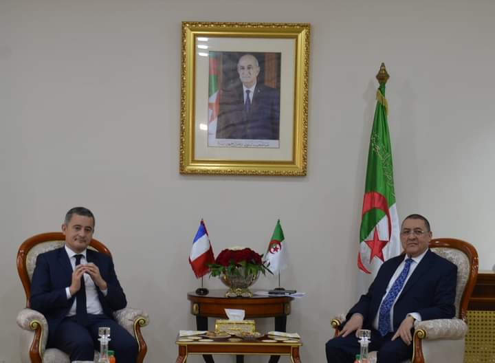 The Minister of the Interior receives his French counterpart, Gerald Darmana - Algerian Dialogue