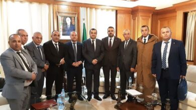Arkab receives representatives of the National People's Assembly from the Algerian state of M'Sila - Al-Hiwar