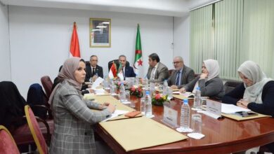 In pictures: a meeting via teleconference technology for the “Algeria-Indonesia” Friendship Parliamentary Group - Algerian Dialogue