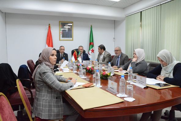 In pictures: a meeting via teleconference technology for the “Algeria-Indonesia” Friendship Parliamentary Group - Algerian Dialogue