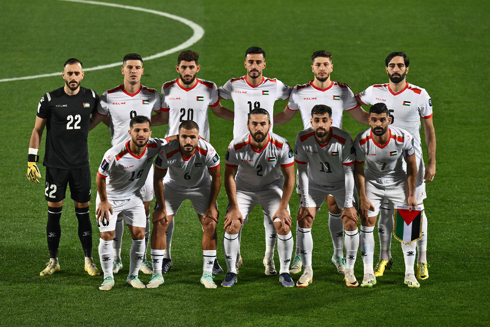 The Palestinian team reaches the final of the Asian Cup