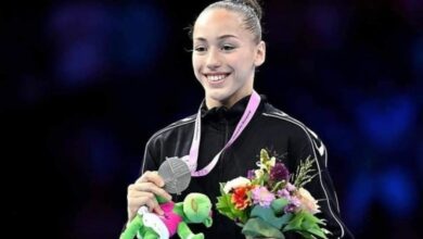 Kilia Nammour wins gold in the Gymnastics World Cup... and the president congratulates her - New Algeria