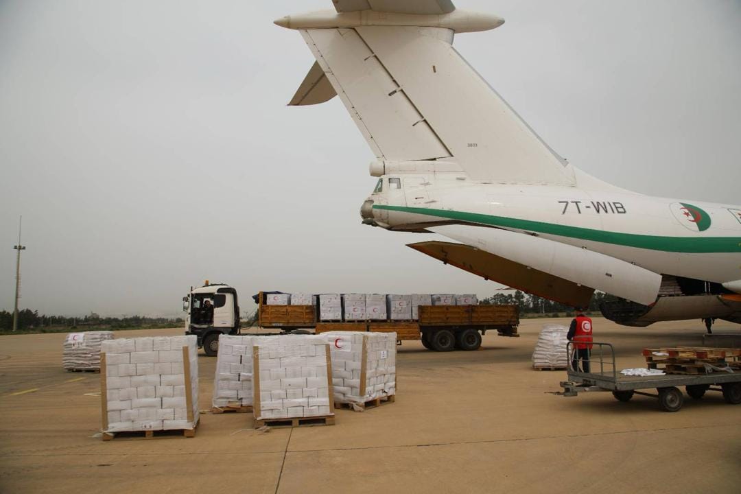 Algeria sends 162 tons of urgent aid to Gaza - New Algeria