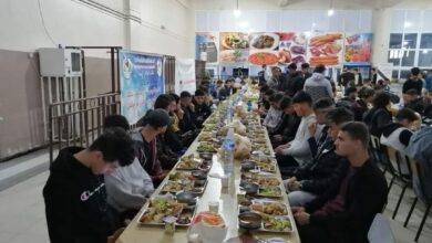 Iftar in honor of 80 Palestinian students studying in Constantine - New Algeria