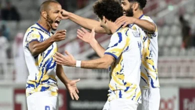 In the video... Watch Brahimi's beautiful goal against Al-Gharafa - New Algeria