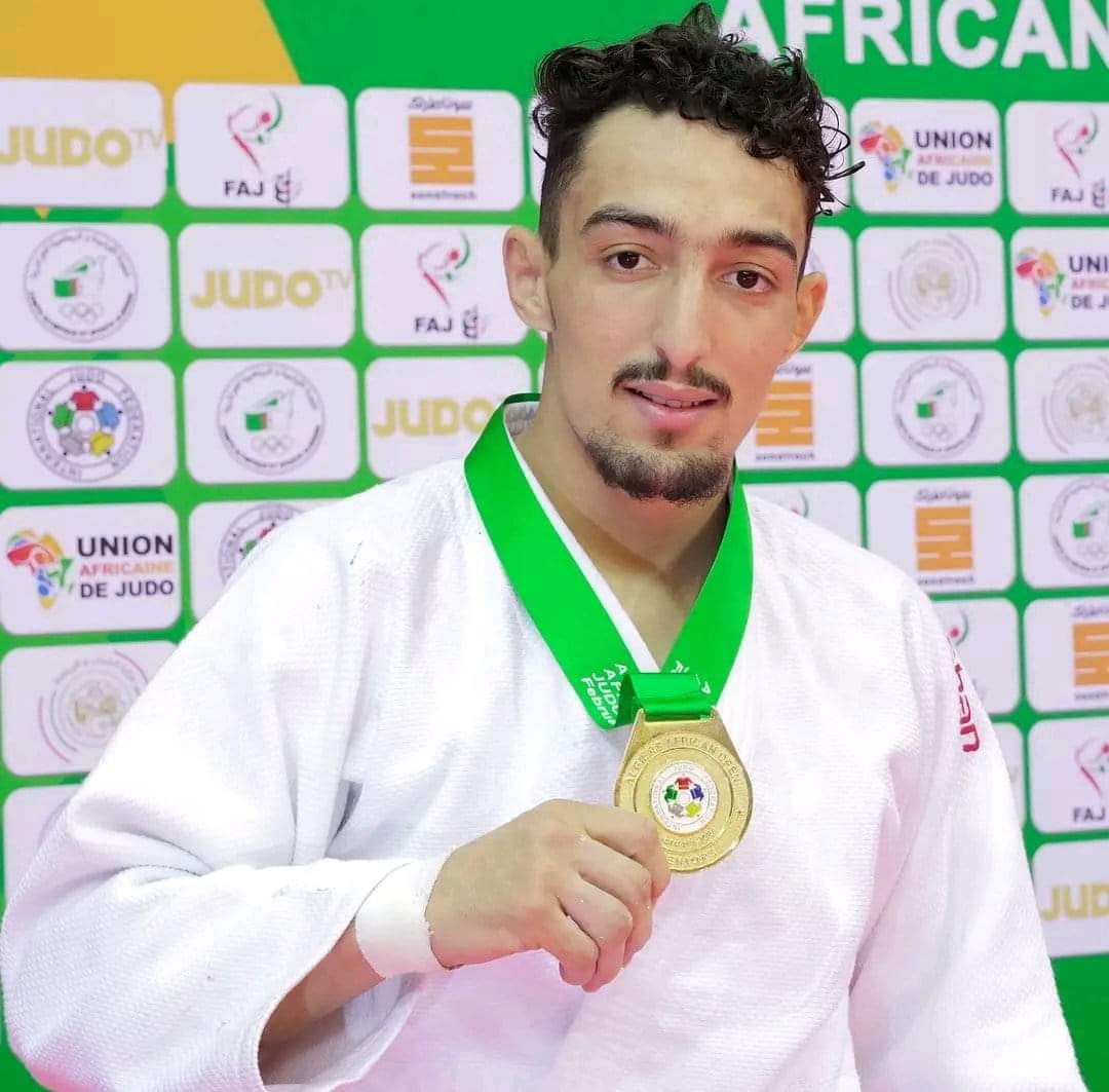 Algerian Qais Mudathir is an African champion in judo - New Algeria