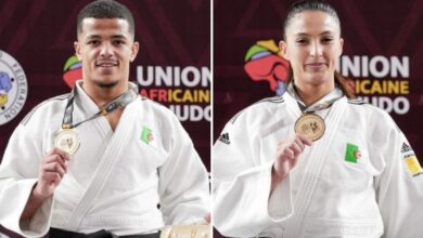 Driss Massoud and Amina Belkadi are approaching the Paris Olympics - the new Algeria