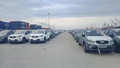 Gelly Algeria continues to flood the port of Djen Djen with thousands of cars - New Algeria