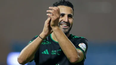 In the video: Manasser moves in a special way to meet Mahrez - New Algeria