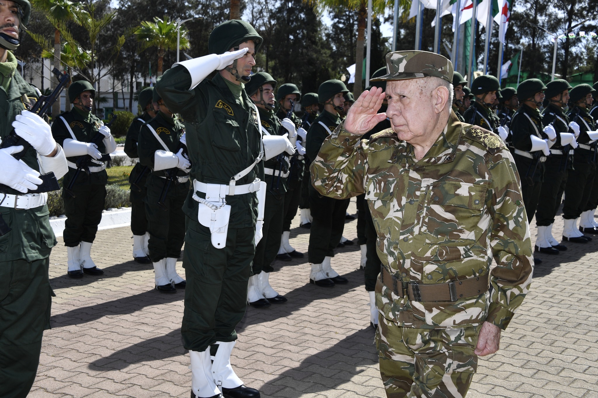Lieutenant General Chengriha chairs the steering council of the Higher Military School - New Algeria