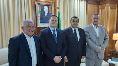 Arkab receives a delegation from the Algerian Federation for the manufacture of stones and mineral materials from the mining system - Algerian Dialogue