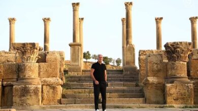 In pictures: Petkovic visits the ancient city of Timgad - New Algeria
