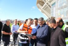 In pictures: The Minister of Housing inspects the Douira Stadium - New Algeria