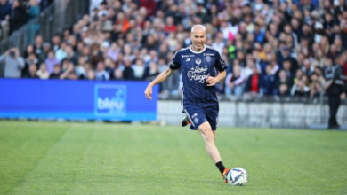 Video: Zidane shows off his skills in a match with the legends of “Bordeaux” and “Varets” - New Algeria