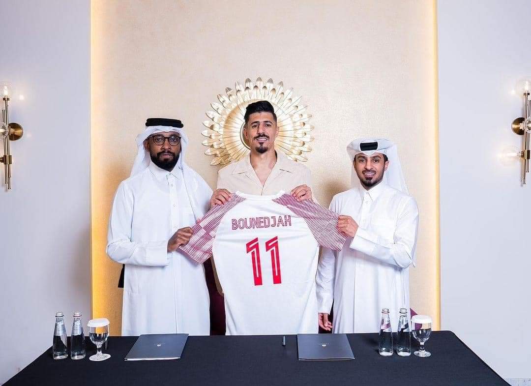 Al-Shamal Qatar introduces its new player, Baghdad Bounedjah - New Algeria